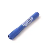 Detectable Permanent Marker Red Pack 10