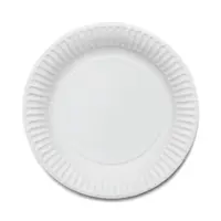 Round Paper Plates 175mm Carton 500