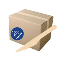 Envirochoice Knife Wooden 165mm Carton 1000
