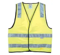 Safety Vest Night Use Yellow Large Each
