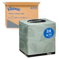 Kleenex Facial Tissue 4721 2 Ply 90 Sheet Carton 24