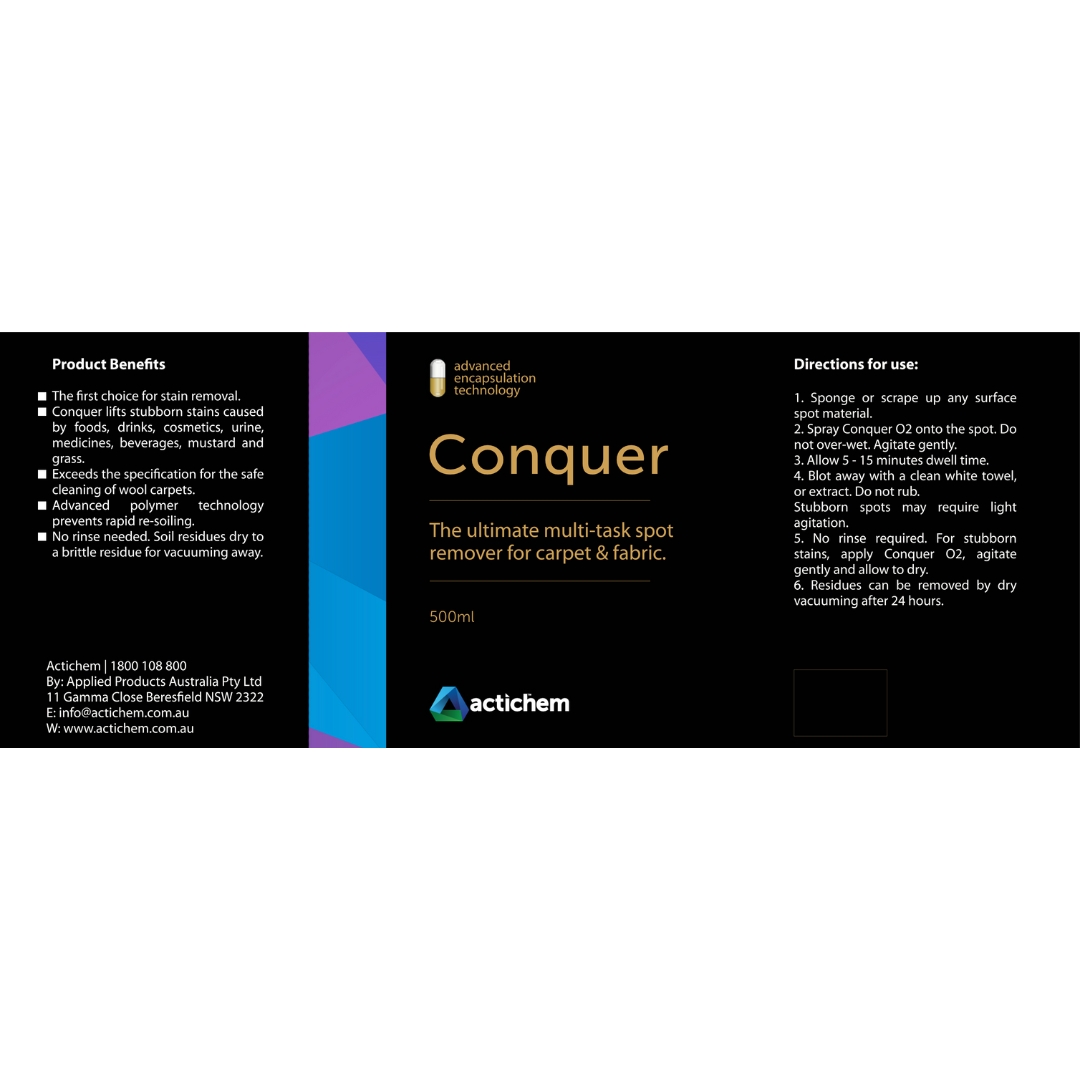 Actichem Conquer 500ml Label Each