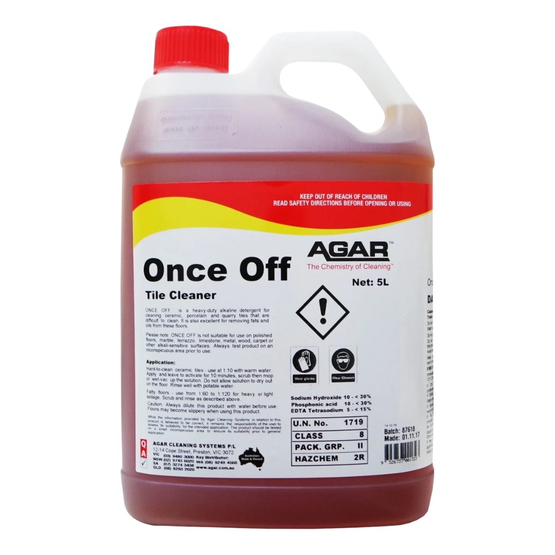 Agar Once Off 5L Each