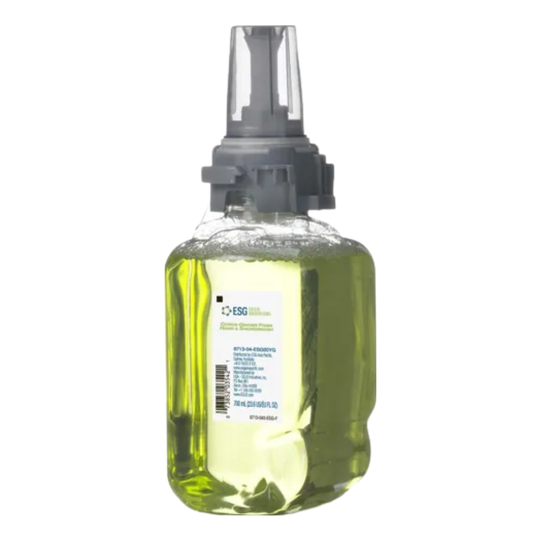 ESG ADX Foam Hand Hair & Body Wash 8713 Citrus Ginger 700ml Each