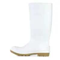 Bata Jobmaster 2 Steel Cap Gumboot White/Gristle Size 10 Each