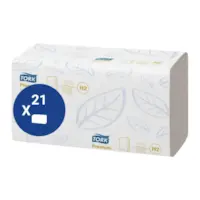Tork Low-lint Multifold Hand Towel Xpress H2 Carton 21