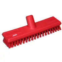 Vikan Deck Scrub Hard Red 275mm Each