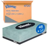 Kleenex Facial Tissue 4720 2 Ply 100 Carton 48