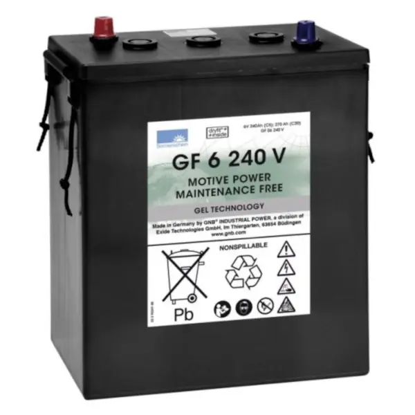 Sonnenschein  Gel Battery 6V 240Ah/250Ah GF06240V/NGSB060330HS0CA Each