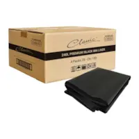 Classic® Bin Liners Black 240L Carton 100