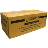 Classic® Bin Liners Heavy Duty Black Rolls 80L Carton 250