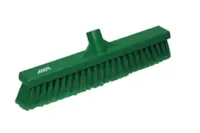 Vikan Broom Soft/Split Green 400mm Each