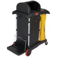Rubbermaid High Security Janitorial Cleaning Cart (Includes Door and Hood) Each