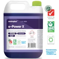 Enviroplus Concentrated Cleaner e-Power X E5 2.5L Each