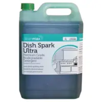 Cleanmax Dishwashing Liquid Dishspark Ultra 5L Each