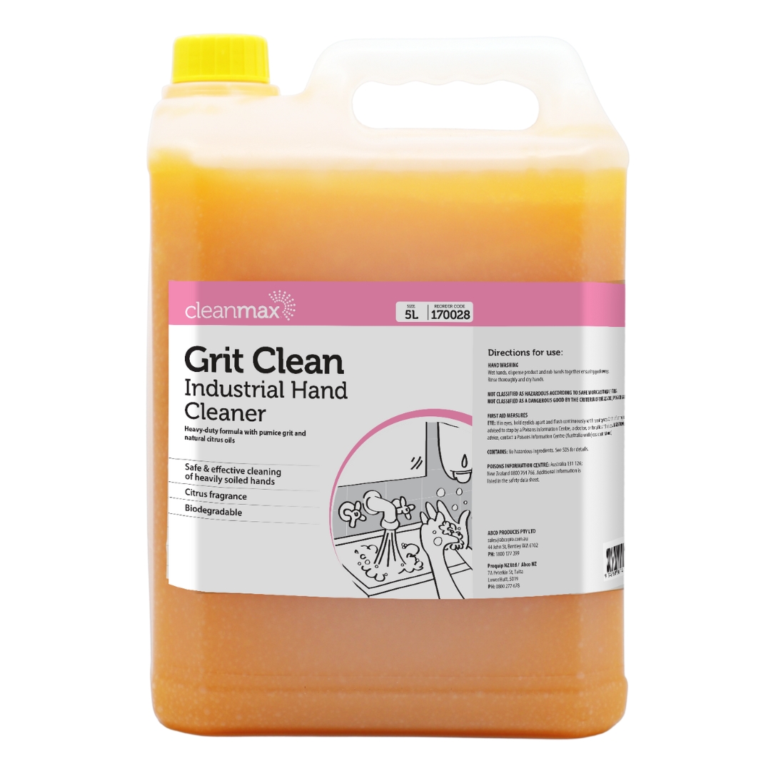 Clean. Max Powder Cleanmax Grit Clean 5L Each